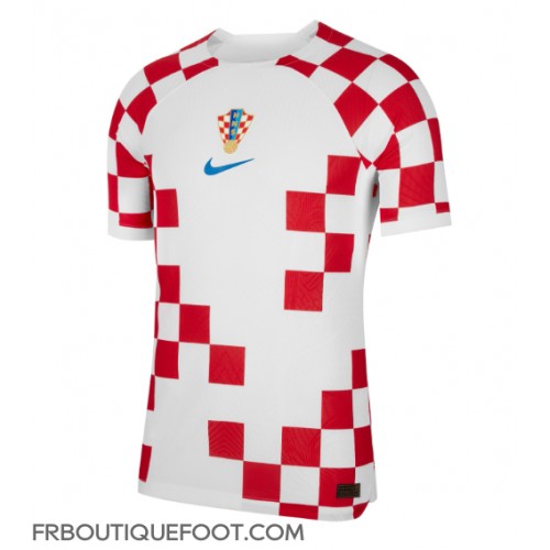 Maillot de foot Croatie Domicile vêtements Monde 2022 Manches Courtes